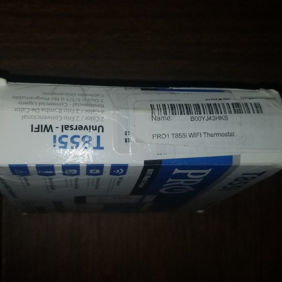 T855i Professional Home WiFi Thermostat - Picture 2 of 3